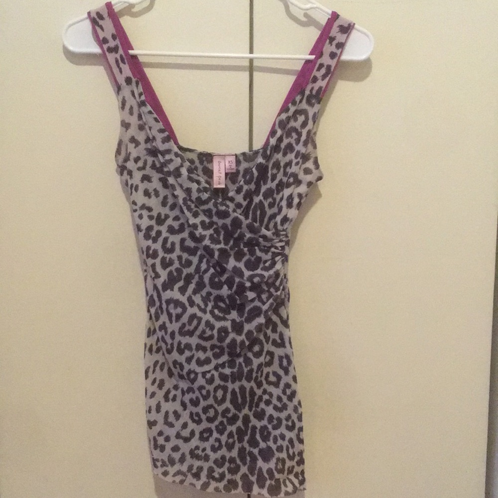 Leopard print tank